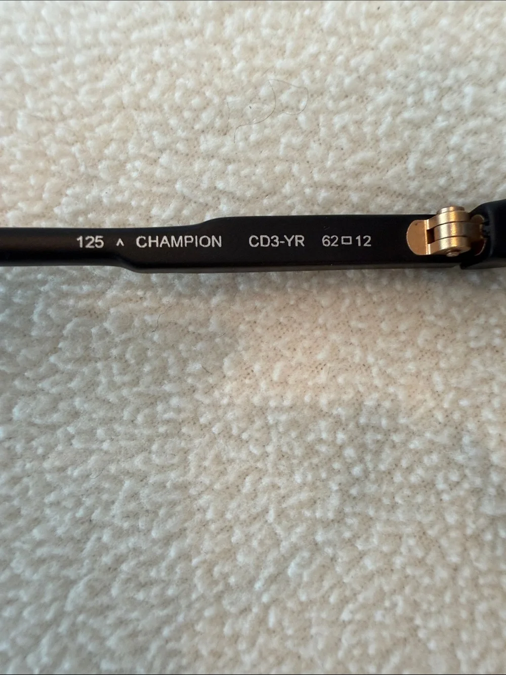 Carrera Black Sunglasses with Subtle Gold Accent